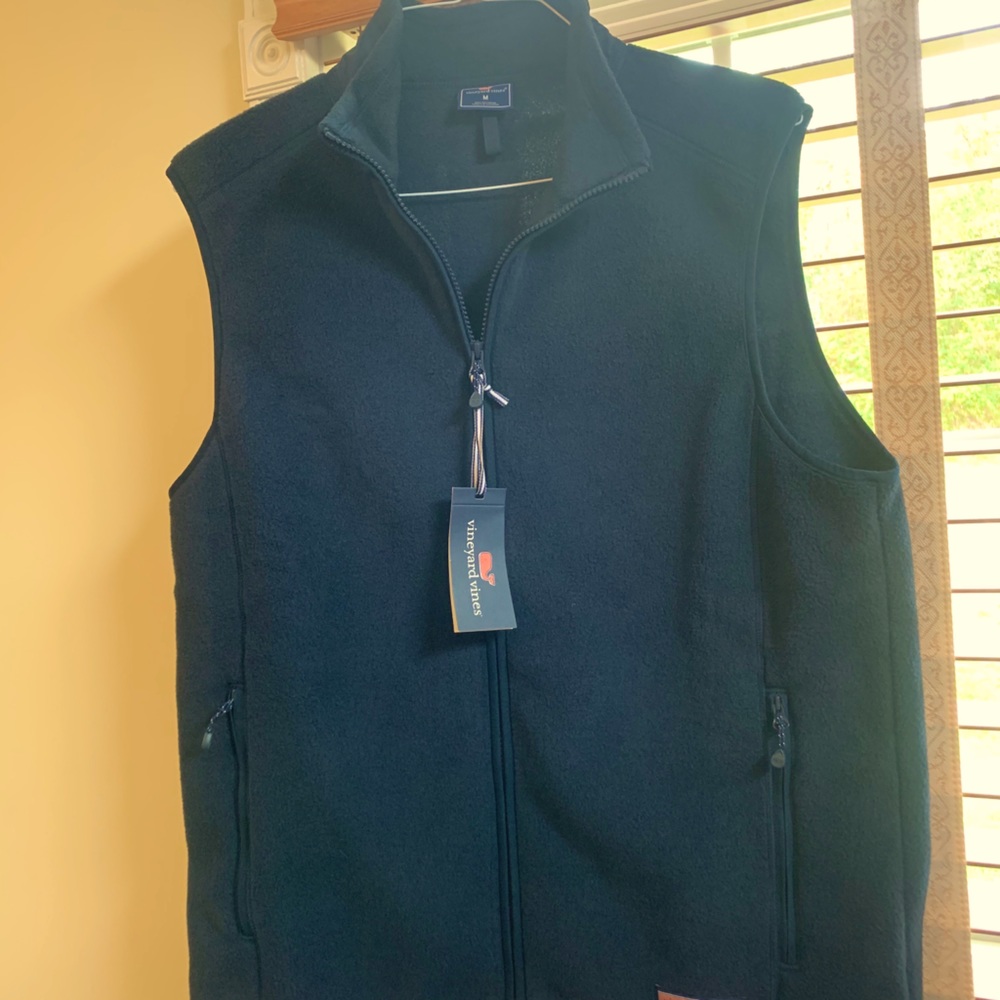 NWT Vineyard Vines Fleece Harbor Vest